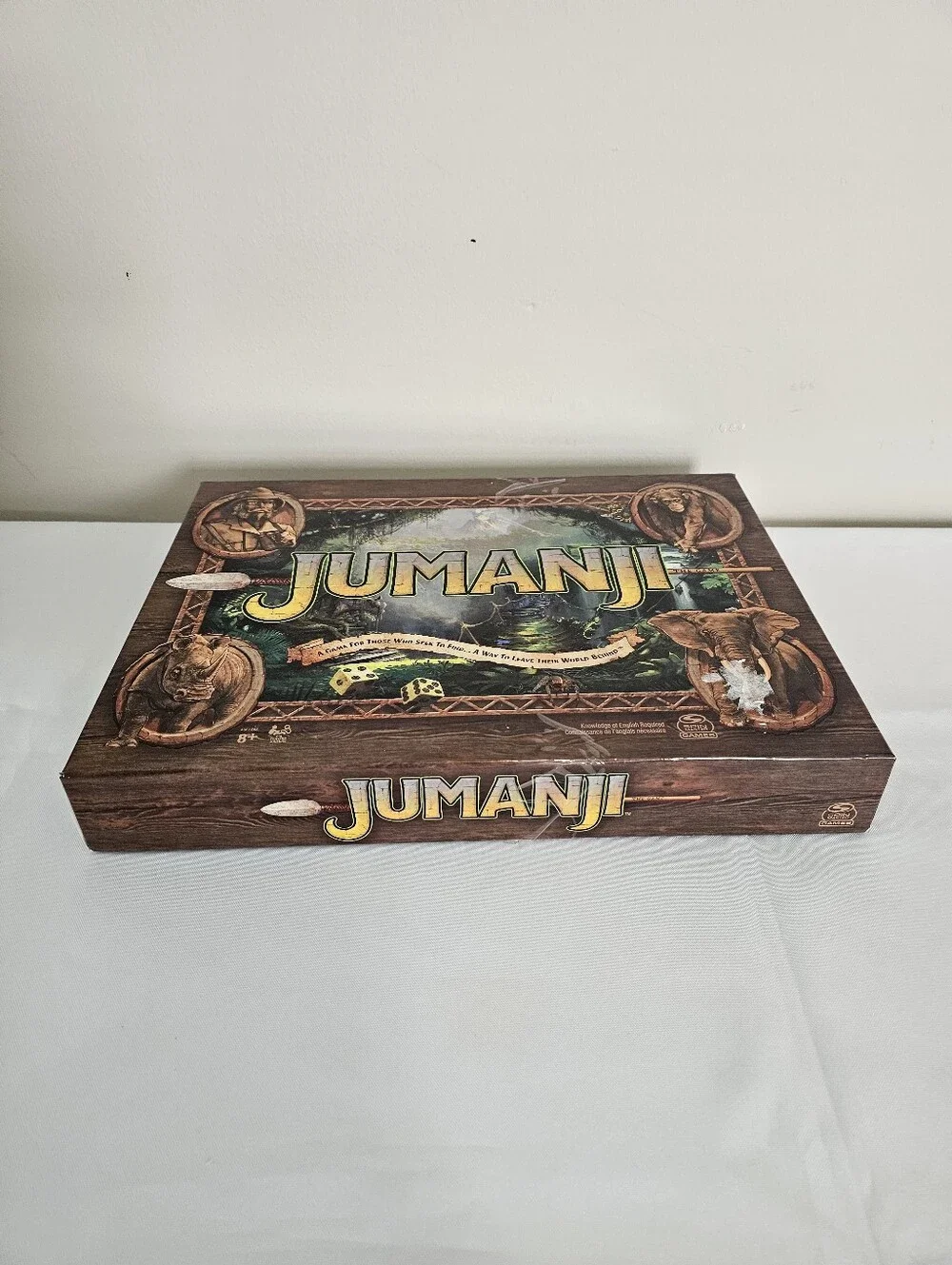 Jumanji The Game: The Classic Scary Adventure Family Board Game 2021 Edition NEW